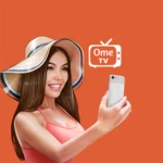 ometv chat android application logo